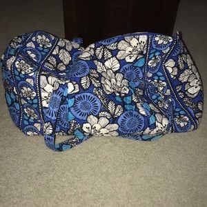 Blue Vera Bradley duffel